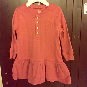 NWT Ralph Lauren 2 Piece Ruffle Dress Set 9 Month